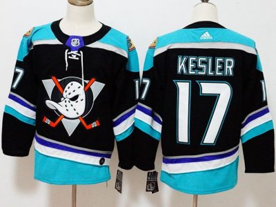 Anaheim Ducks #17 Ryan Kesler Alternate Black Jersey