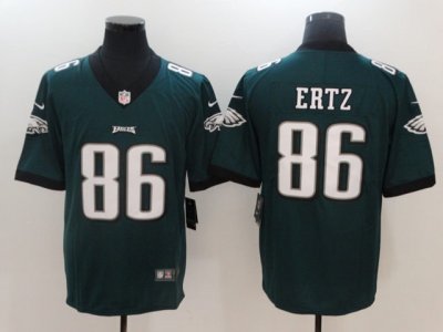 Philadelphia Eagles #86 Zach Ertz Green Vapor Limited Jersey