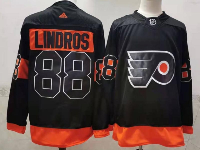 Philadelphia Flyers #88 Lindros Black Jersey - Click Image to Close