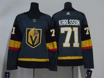 Vegas Golden Knights #71 William Karlsson Gray Jersey