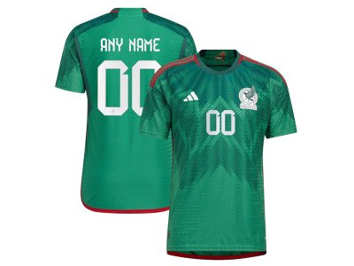 National Mexico #00 Home Green 2022/23 Custom Soccer Jersey