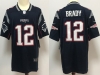 New England Patriots #12 Tom Brady Navy Vapor Limited Jersey