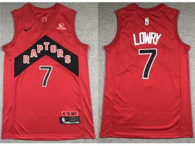 Toronto Raptors #7 Kyle Lowry 2020-21 Red Swingman Jersey