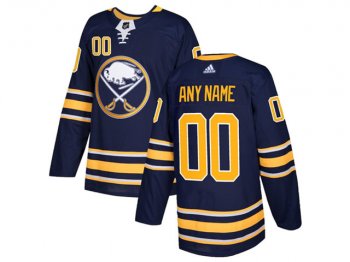 Buffalo Sabres #00 Home Navy Blue Custom Jersey