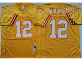 Tampa Bay Buccaneers #12 Doug Williams Throwback Orange Jersey