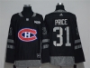 Montreal Canadiens #31 Carey Price Black 100th Anniversary Jersey