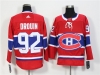 Montreal Canadiens #92 Jonathan Drouin Red Jersey