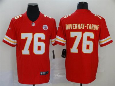 Kansas City Chiefs #76 Laurent Duvernay-Tardif Red Vapor Limited Jersey