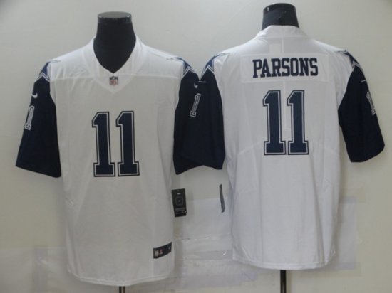 Dallas Cowboys #11 Micah Parsons White Color Rush Limited Jersey