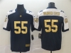 Dallas Cowboys #55 Leighton Vander Esch Thanksgiving Blue Gold Vapor Limited Jersey