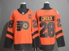 Philadelphia Flyers #28 Claude Giroux Orange 2019 Stadium Series Jersey