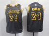 Youth Los Angeles Lakers #24 Kobe Bryant Black City Edition Swingman Jersey