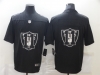 Las Vegas Raiders #11 Henry Ruggs III Black Shadow Logo Limited Jersey