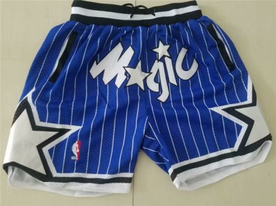 Orlando Magic Just Don Magic Blue Basketball Shorts