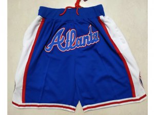 Atlanta Braves Just Don Atlanta Blue Baseball Shorts