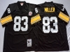 Pittsburgh Steelers #83 Heath Miller Throwback Black Jersey