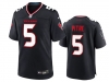 Houston Texans #5 Jalen Pitre 2024 Navy Vapor Limited Jersey