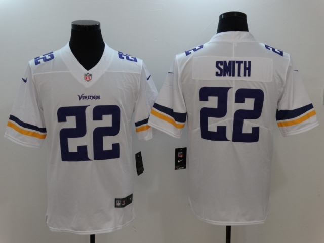 Minnesota Vikings #22 Harrison Smith White Vapor Limited Jersey - Click Image to Close