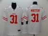 San Francisco 49ers #31 Raheem Mostert White Vapor Limited Jersey