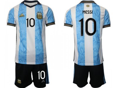 National Argentina #10 Messi Home 2022/23 Soccer Jersey