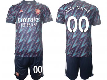 Club Arsenal Custom #00 Third 2021/22 Soccer Jersey