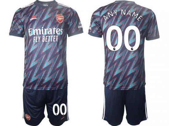 Club Arsenal Custom #00 Third 2021/22 Soccer Jersey