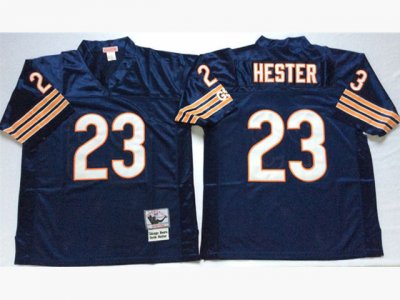 Chicago Bears #23 Devin Hester Throwback Blue Jersey