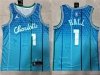 Charlotte Hornets #1 LaMelo Ball 2022-23 Teal City Edition Swingman Jersey