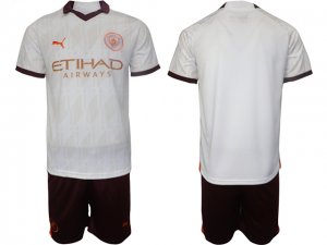 Club Manchester City #00 Away 2023/24 Soccer Custom Jersey