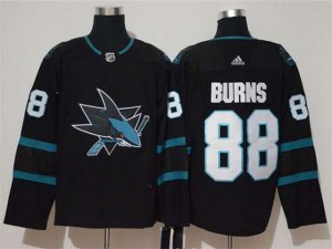 San Jose Sharks #88 Brent Burns Black Jersey