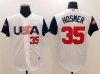 USA #35 Eric Hosmer White 2017 World MLB Classic Jersey