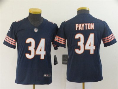 Youth Chicago Bears #34 Walter Payton Blue Vapor Limited Jersey