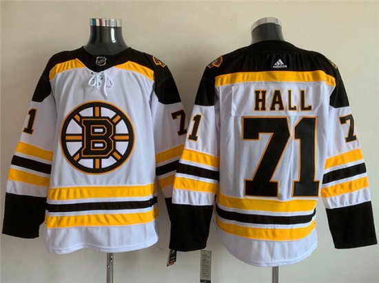 Boston Bruins #71 Taylor Hall White Jersey