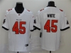 Tampa Bay Buccaneers #45 Devin White White Vapor Limited Jersey