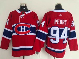 Montreal Canadiens #94 Tom Pyatt Red Authentic Jersey