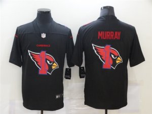 Arizona Cardinals #1 Kyler Murray Black Shadow Logo Limited Jersey