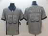 Dallas Cowboys #55 Leighton Vander Esch Gray Drift Fashion Limited Jersey