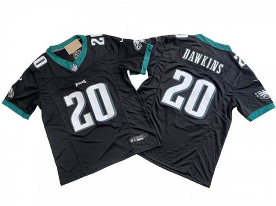 Philadelphia Eagles #20 Brian Dawkins Black Vapor F.U.S.E. Limited Jersey