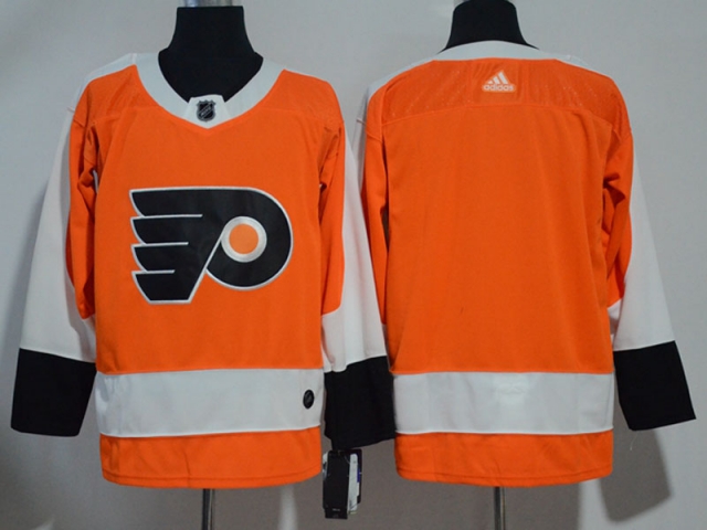 Philadelphia Flyers Blank Orange Team Jersey - Click Image to Close