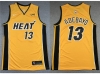 Miami Heat #13 Bam Adebayo 2020-21 Yellow Earned Edition Swingman Jersey