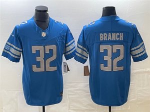 Detroit Lions #32 Brian Branch Blue Vapor F.U.S.E. Limited Jersey