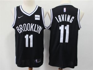 Brooklyn Nets #11 Kyrie Irving Black Swingman Jersey