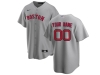 Boston Red Sox Custom #00 Gray 2020 Cool Base Jersey