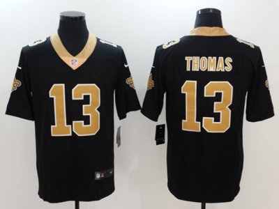 New Orleans Saints #13 Michael Thomas Black Vapor Limited Jersey