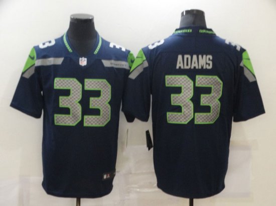 Seattle Seahawks #33 Jamal Adams Blue Vapor Limited Jersey