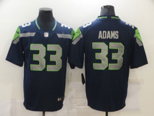 Seattle Seahawks #33 Jamal Adams Blue Vapor Limited Jersey - Click Image to Close