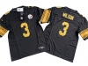 Pittsburgh Steelers #3 Russell Wilson Color Rush Black Vapor F.U.S.E. Limited Jersey