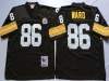 Pittsburgh Steelers #86 Hines Ward Throwback Black Jersey