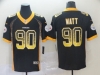 Pittsburgh Steelers #90 T.J. Watt Black Fashion Limited Jersey