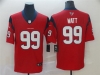 Houston Texans #99 J.J. Watt Red Vapor Limited Jersey